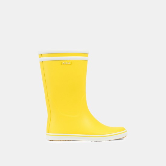 Aigle Rubber Seaside Boots Women Yellow ZA-16305